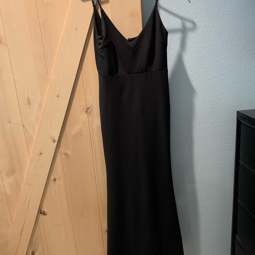 Women’s Long black formal dress